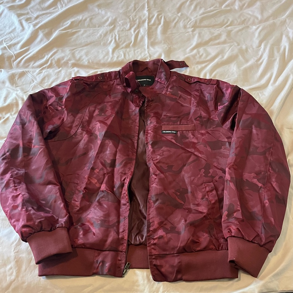 Members Only Red Jacket